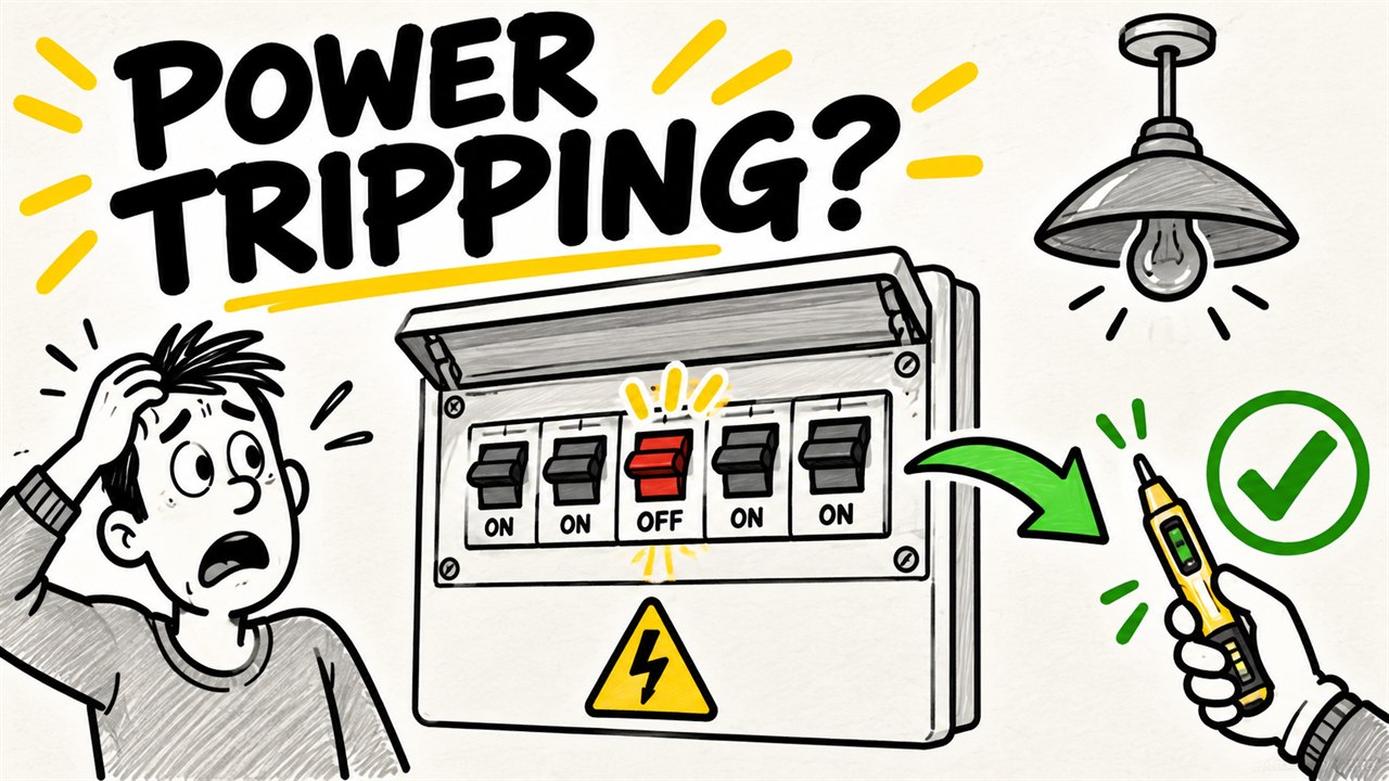 Electrical studio sample cover: Power tripping?